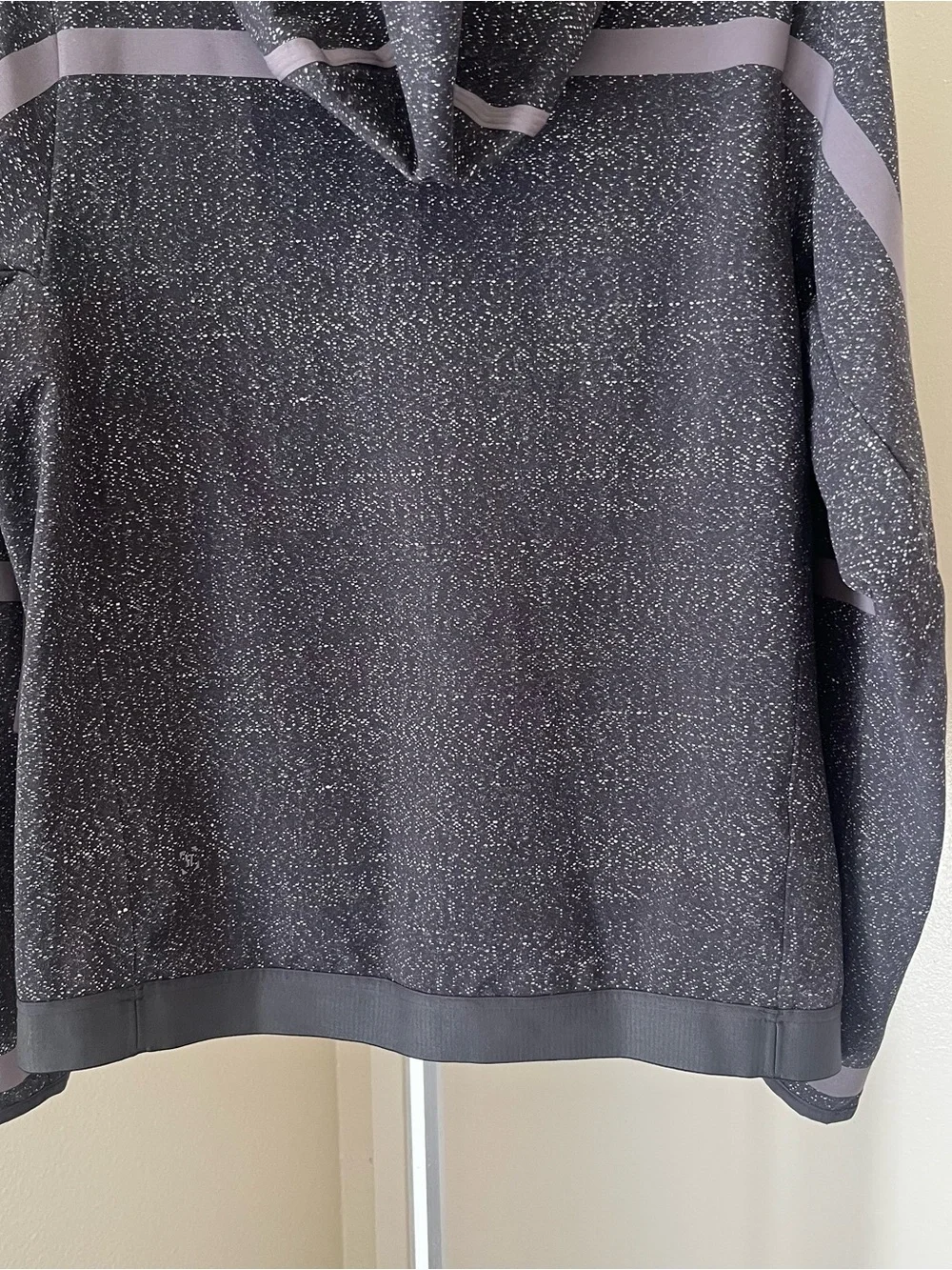 Lululemon x Robert Geller 1/2 Zip Pullover Hoodie Heather Grey Moonphase Size M